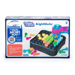 The back of the product box for the Design & Drill BrightWorks STEM Construction Toy.