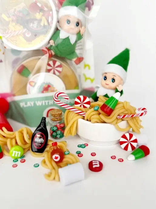 Elf Maple Syrup Breakfast Kiddough Play Kit 8 oz.