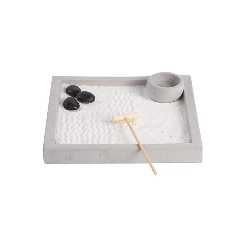 The Mini Square Zen Garden.