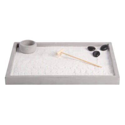 The Rectangular Zen Garden by Esschert Designs.