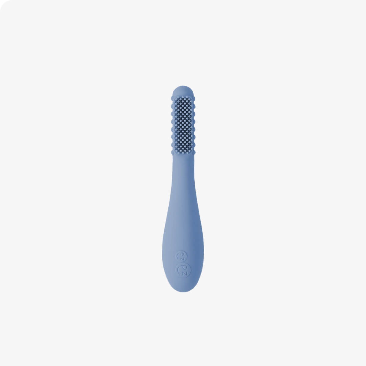 The Indigo ezpz Baby-Led Toothbrush.