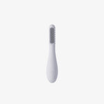 The Pewter ezpz Baby-Led Toothbrush.