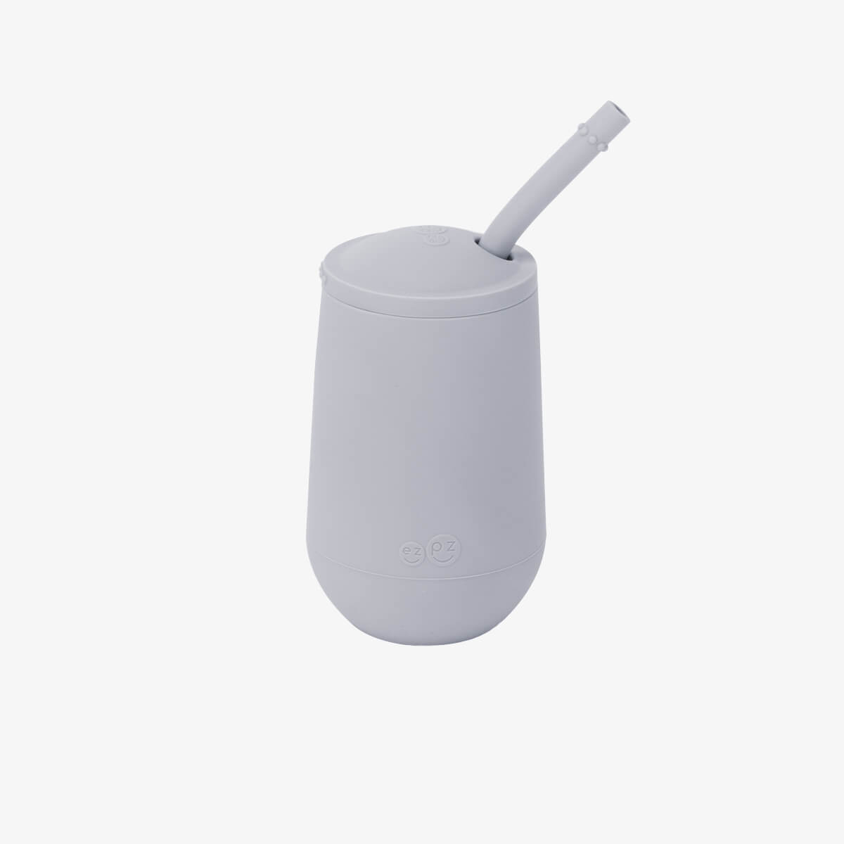 The Pewter Happy Cup and Straw System for Toddlers.