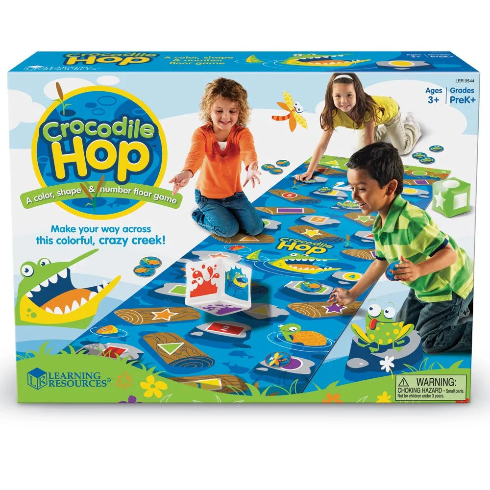 The game box for Crocodile Hop.