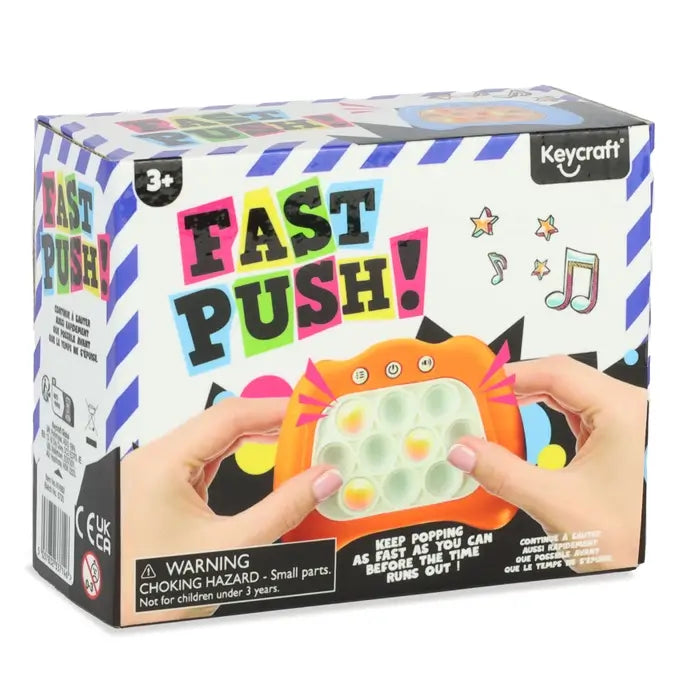 Fast Push Sensory Game.