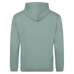 The back of the Serene Sage Fidget Hoodie.