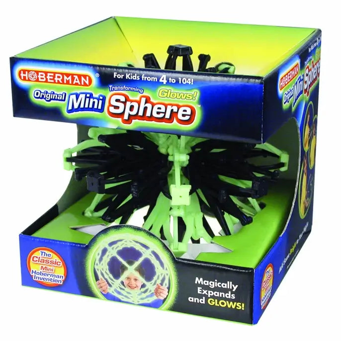 Firefly (Glow) Mini Hoberman Sphere.