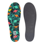 A look at the customizable size markings on the bottom of the Flat Socks.