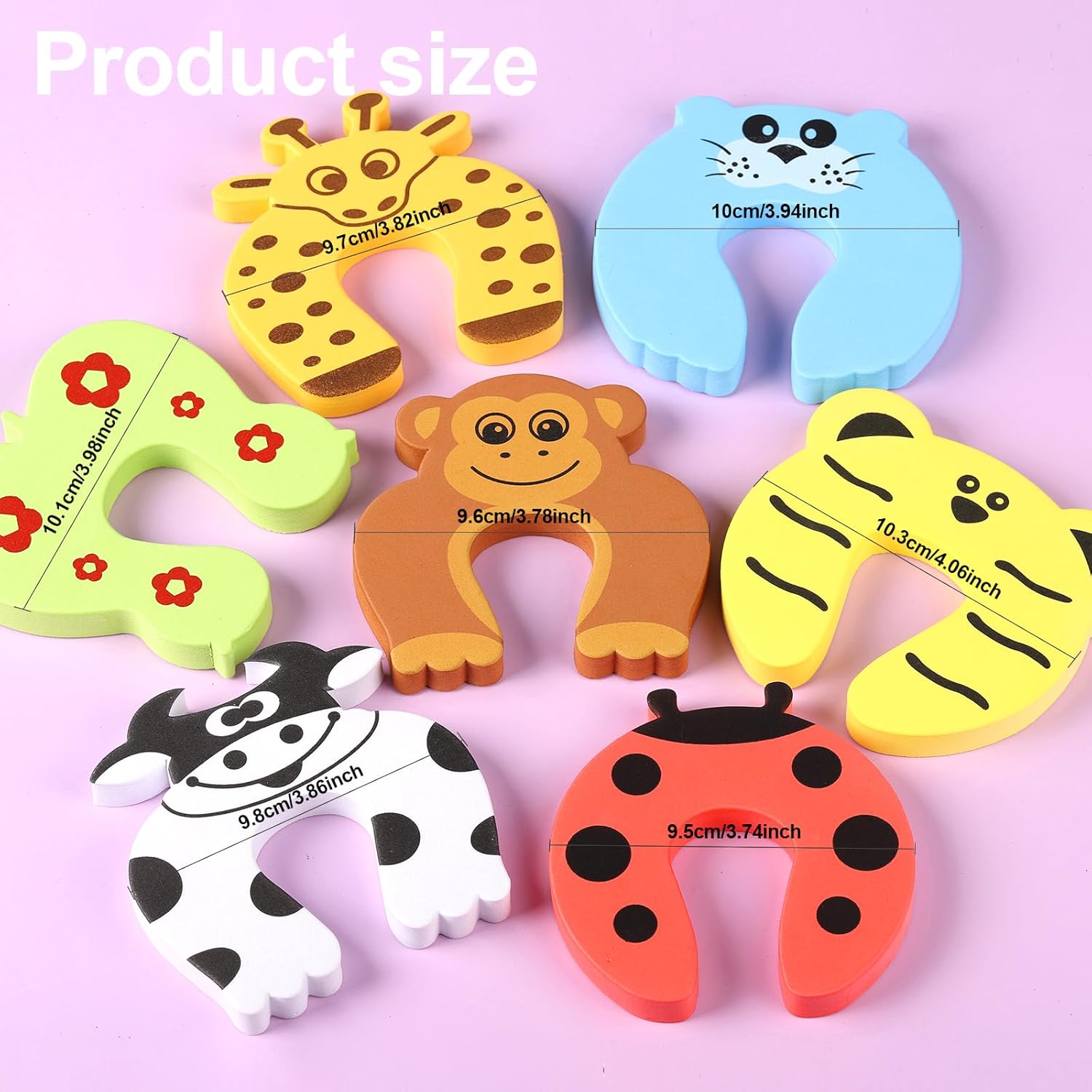 Foam Animal Door Stoppers - 1 piece