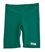 Forest Green Kozie 4-Way Nylon Unisex Sensory Compression Shorts.