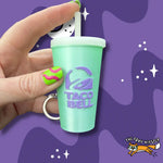 The Baja Blast Fidget Clicker Keychain.