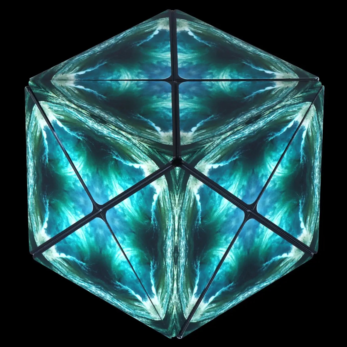The square shape created by the  Duomoto Deluge Magnetic Puzzle.