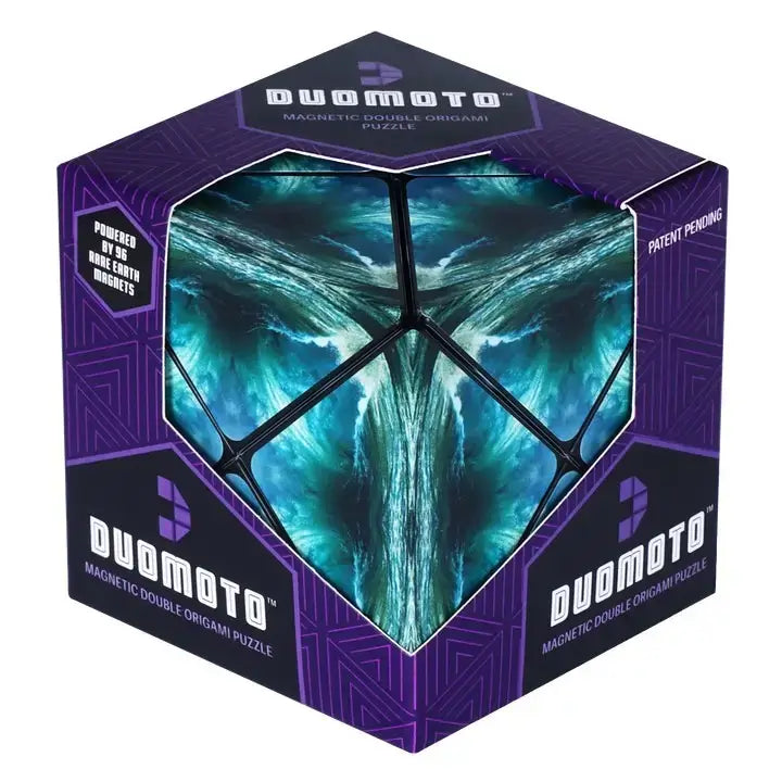 The Duomoto Deluge in its product packaging.