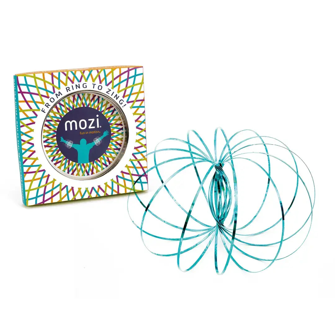 The blue Mozi Flow Ring.