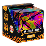 The Shashibo Octa Magnetic Puzzle in its product packaging.
