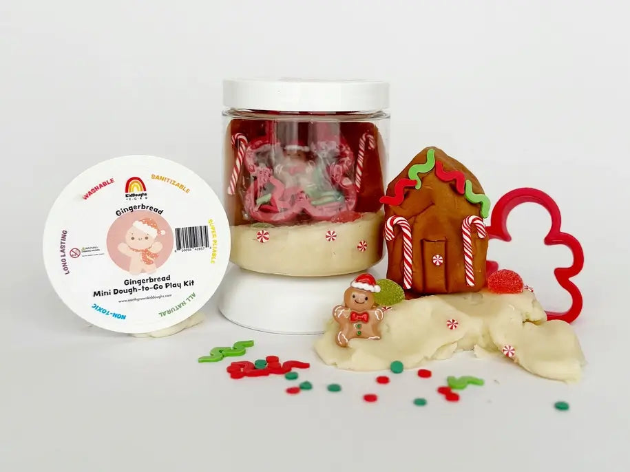 Gingerbread Holiday Mini Dough-To-Go Kit 4 oz.