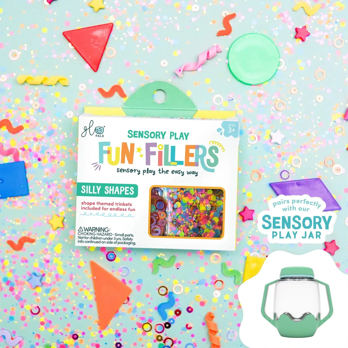 The Silly Shapes Fun Fillers by Glo Pals.