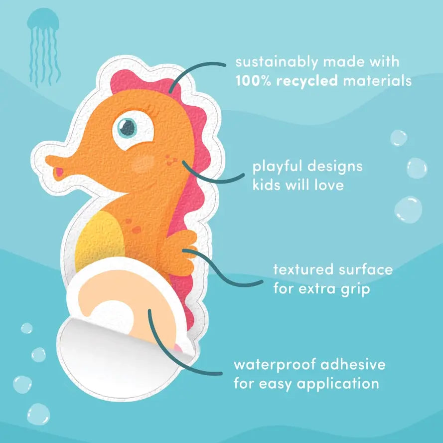 An infographic discussing the benefits of the Guppy Grips.