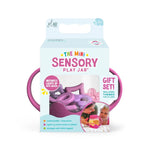 The Pink Glo Pals Mini Sensory Play Jar.