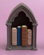 The 1x1 Gothic Library Click with Books.