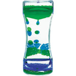 The green and blue Liquid Motion Bubbler.