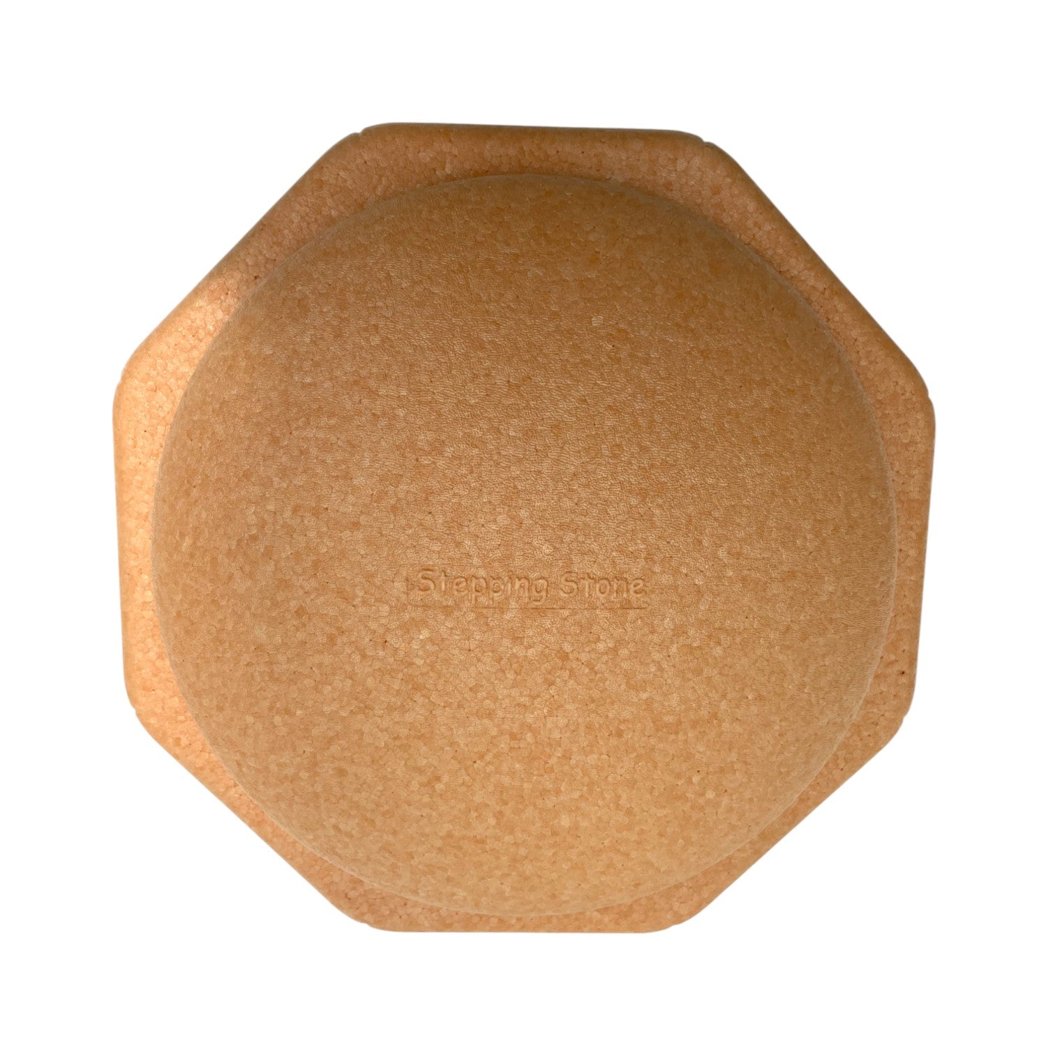 The top of the Pastel Orange Stepping Stone.