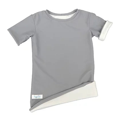 Grey Kozie Double Take Compression Shirt.