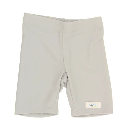 The grey pair of Unisex Sensory Compression Shorts.