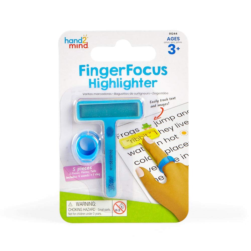The product package for the FingerFocus Highlighter.
