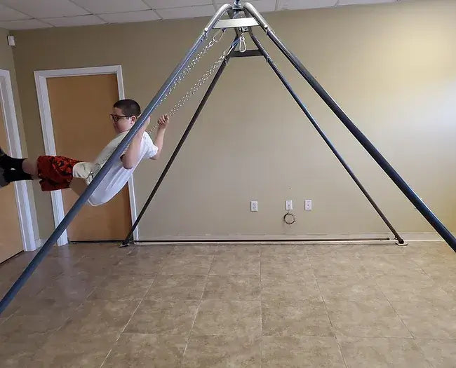 Heavy duty swing stand clearance