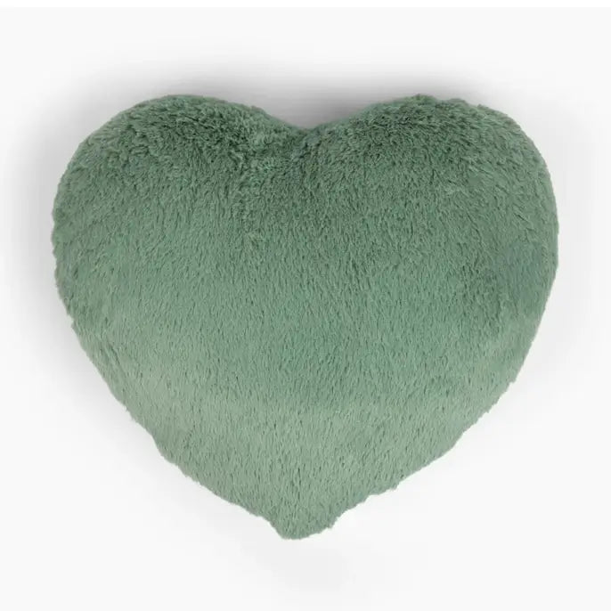 Sage Super Sized Heart Hug Weighted Pillow, 8 lb.