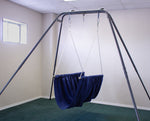 The Adult Soft Taco Swing Seat with the Homestand II Portable Swing Frame with Swivel.