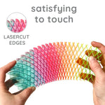 The Morf Sensory Spring has lasercut edges.