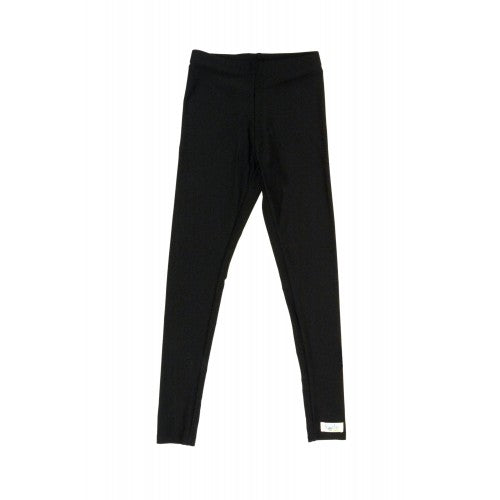 Black Kozie Tagless 4-Way Nylon Compression Pants.