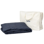 Indigo Luxe Bamboo Weighted Blanket.