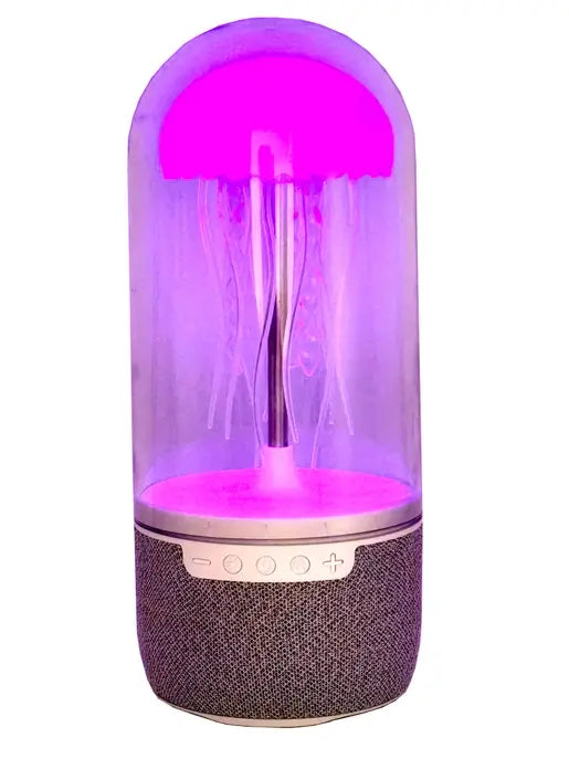 Jellyfish LED Mood Lamp Bluetooth Speaker.