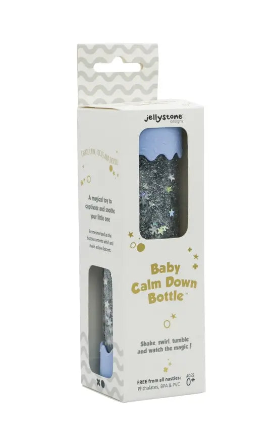 The Soft Blue Baby Calm Down Bottle.