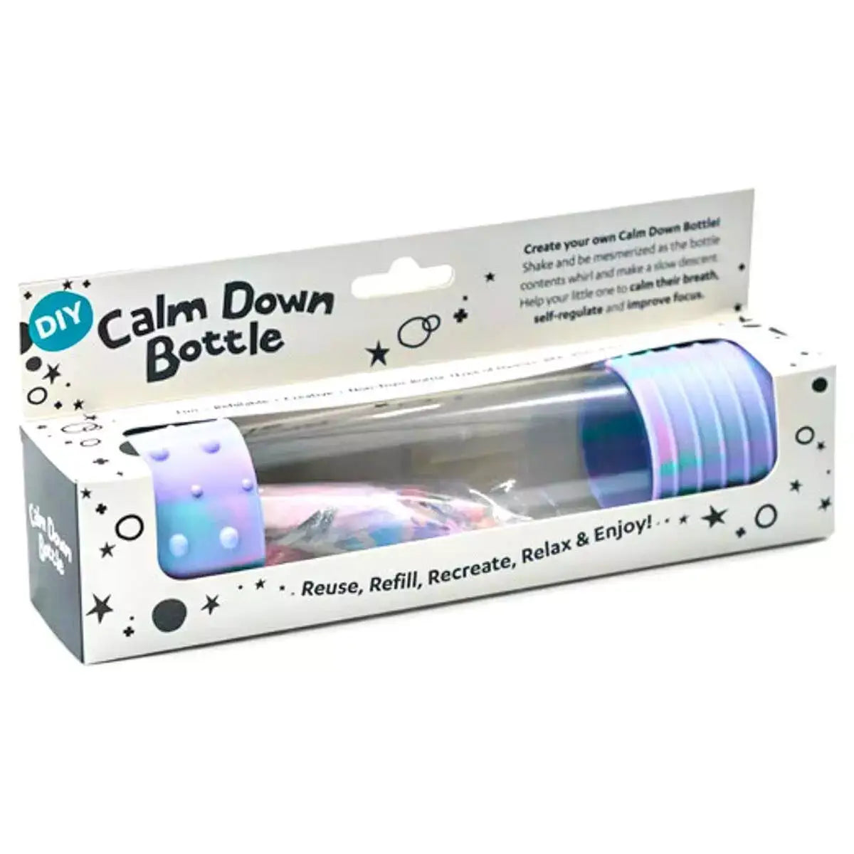 DIY Calm Down Sensory Bottle, Unicorn.
