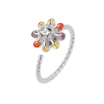 The Jeweled Carousel Fidget Ring.