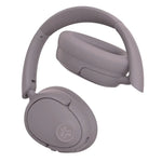 A photo of the Mauve JLAB JBuds Lux Active Noise Cancelling Headphones.