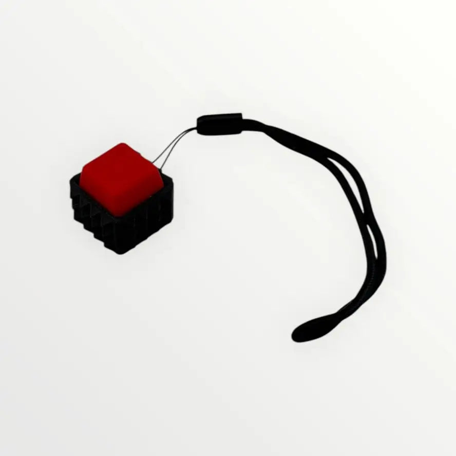 Kahn Creations Spiky Mechanical Keyboard Fidget Keychain - Clicky