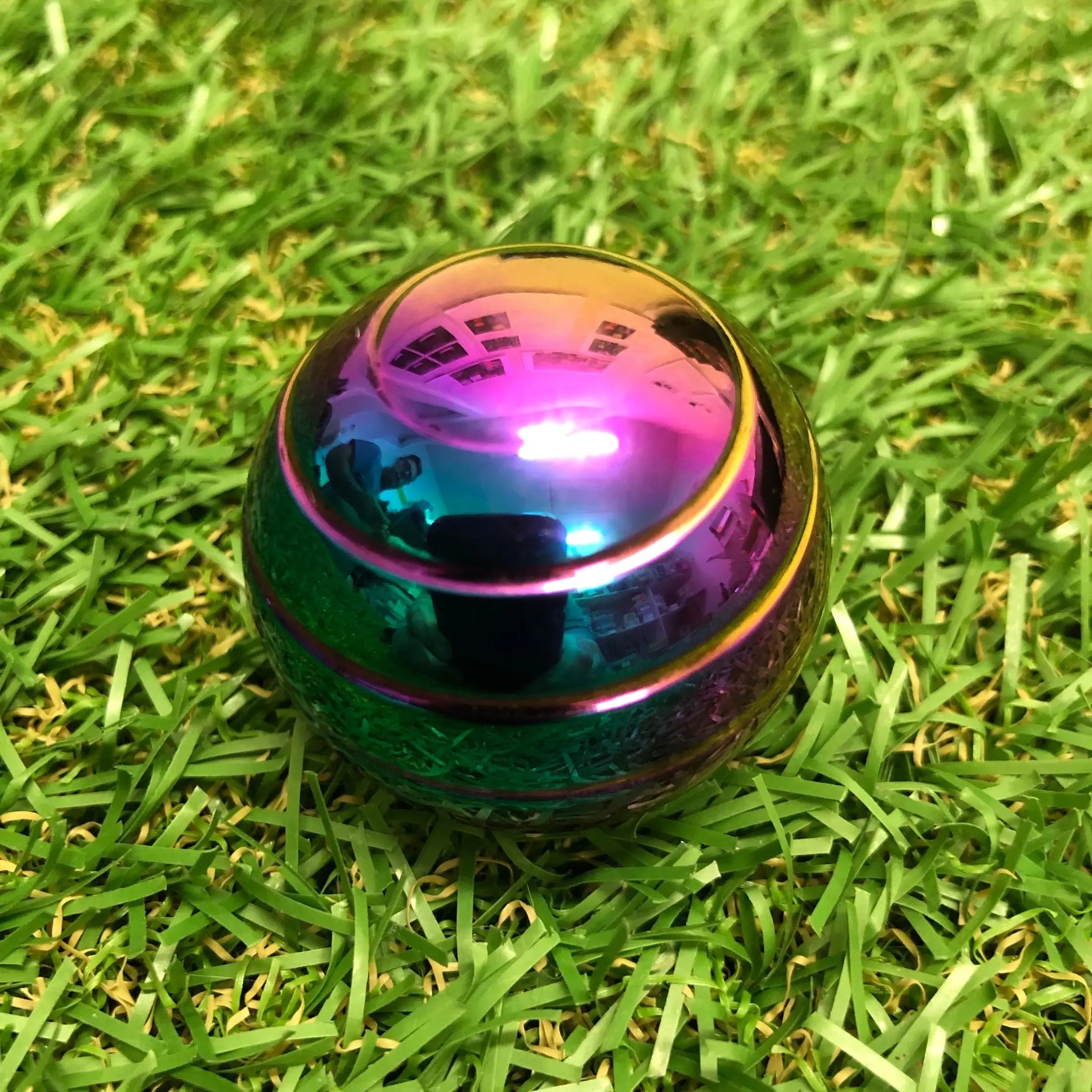 Kaiko Oil Slick Desktop Gyroscope.