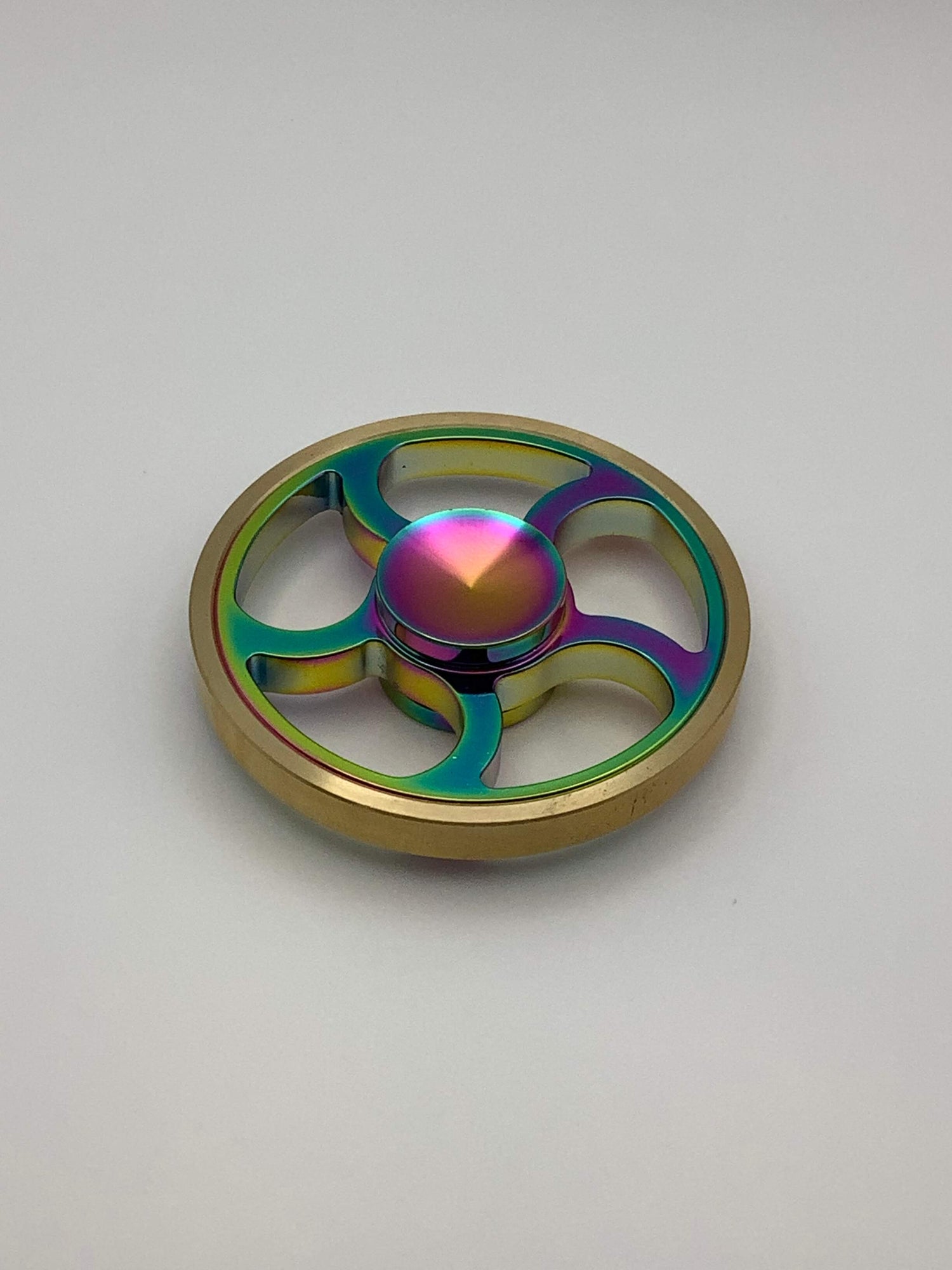 Kaiko Oil Slick Metal Flywheel Fidget Spinner.