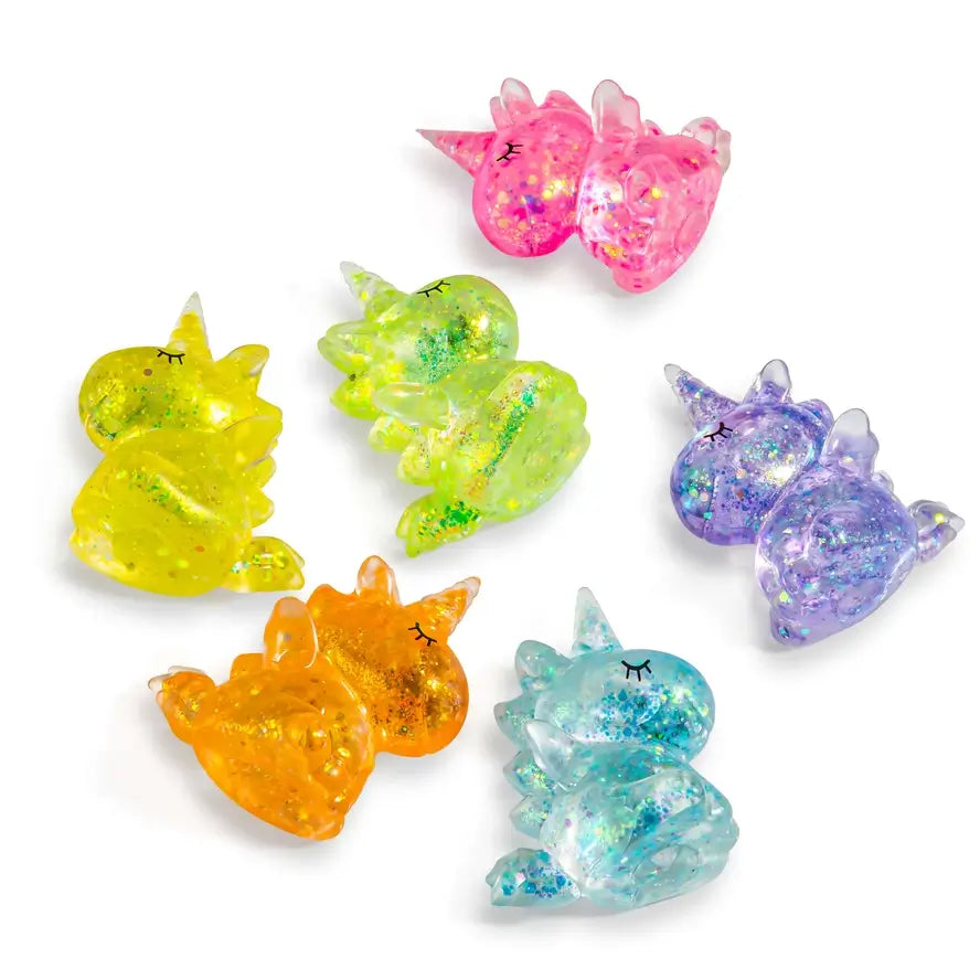 The different color varieties of Gummy Unicorn Friends on a white background.
