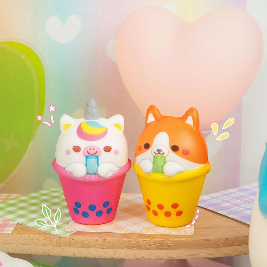 Two different Tapioca Tots Mini Squishies.