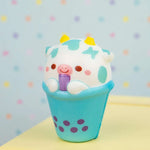 A little blue cow Tapioca Tot.
