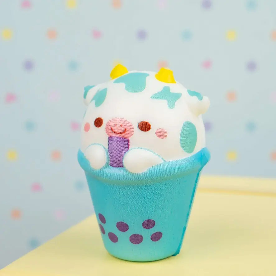 A little blue cow Tapioca Tot.