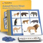 The Animal Bingo Game by Keeping Busy.
