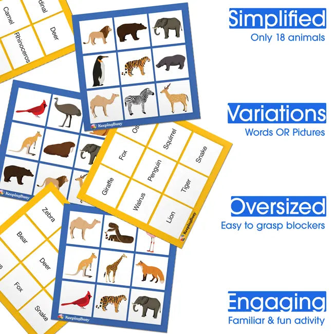 The features of the Bingo Games by Keeping Busy.