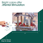 Birdfeeder 35 Pcs Puzzle For Seniors | Dementia, Stroke & Brain Injury.